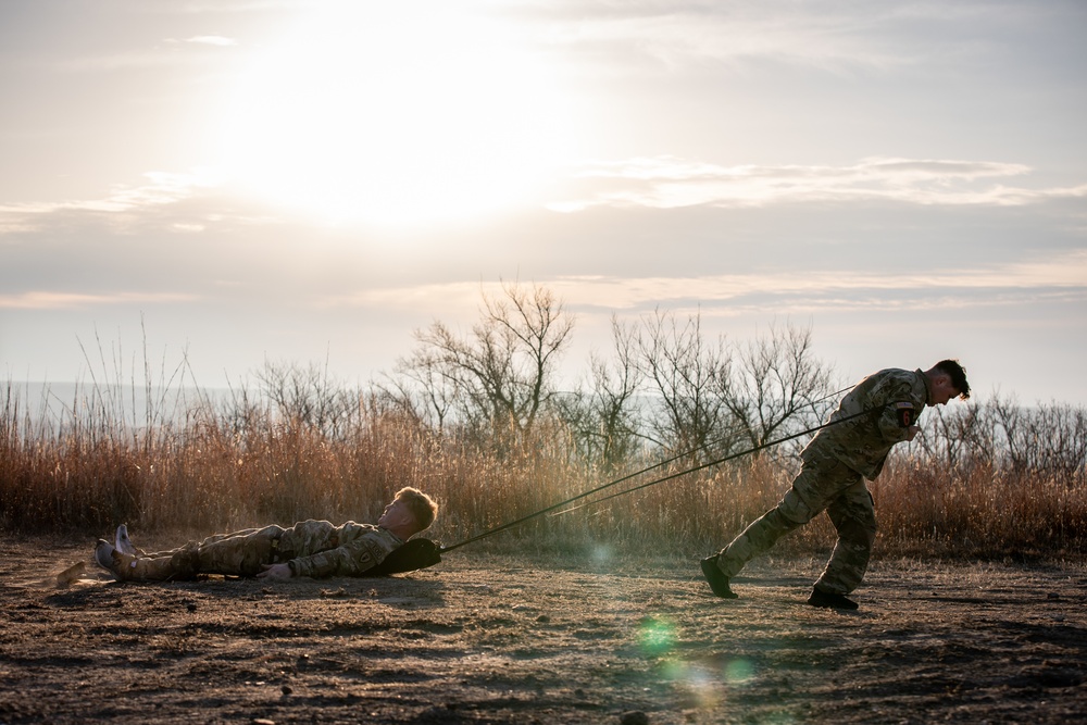 71st EOD Group Team of the Year Competition - Fitness Test