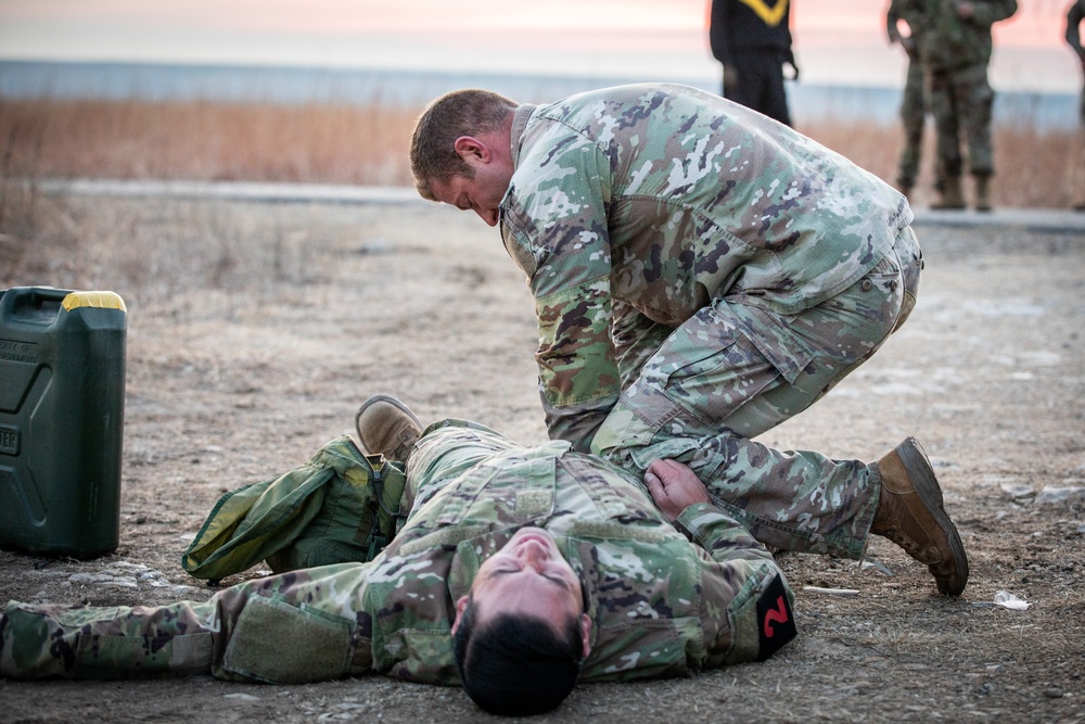 71st EOD Group Team of the Year Competition - Fitness Test