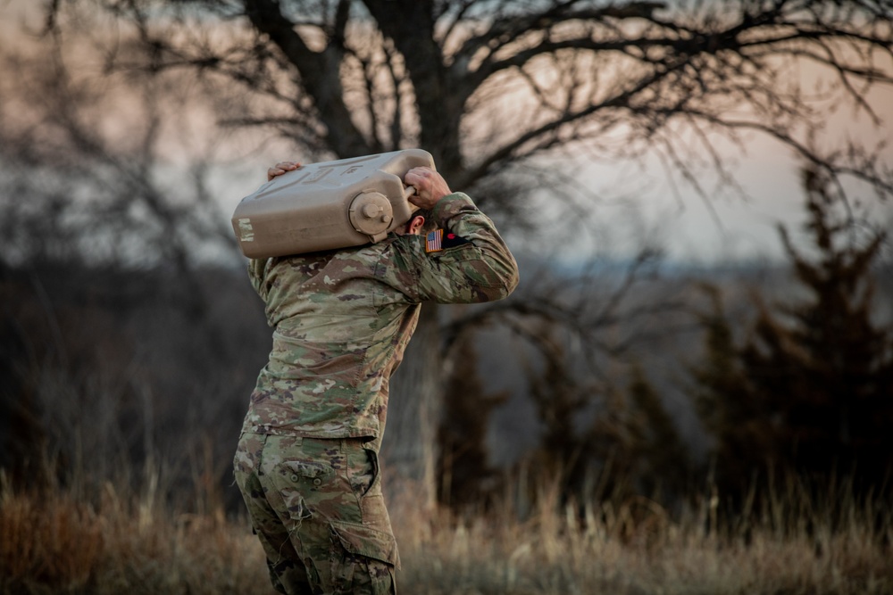 71st EOD Group Team of the Year Competition- Fitness Test