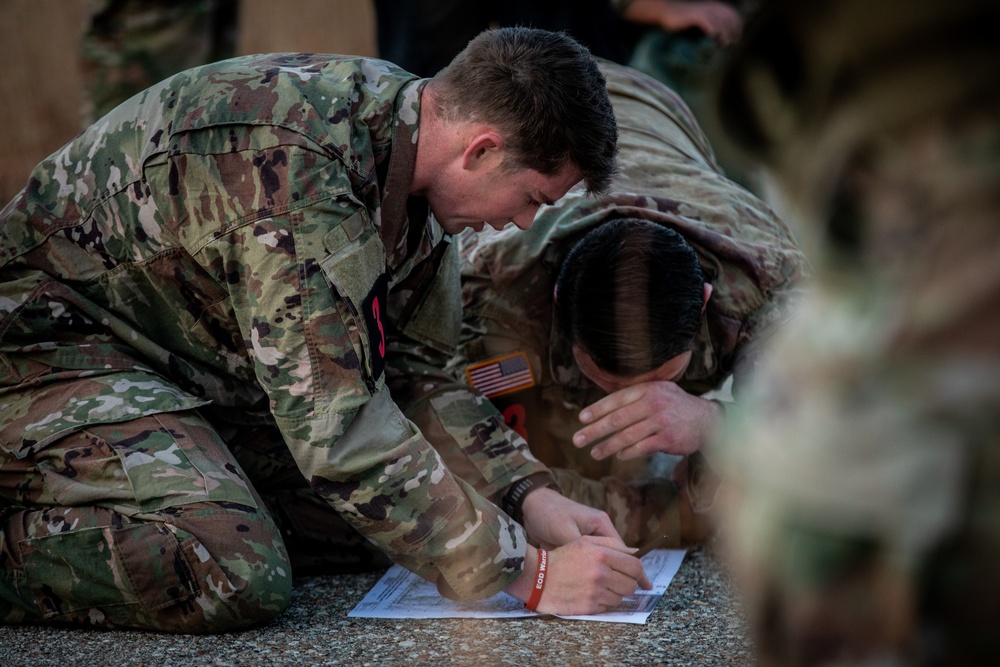 71st EOD Group Team of the Year Competition- Fitness Test