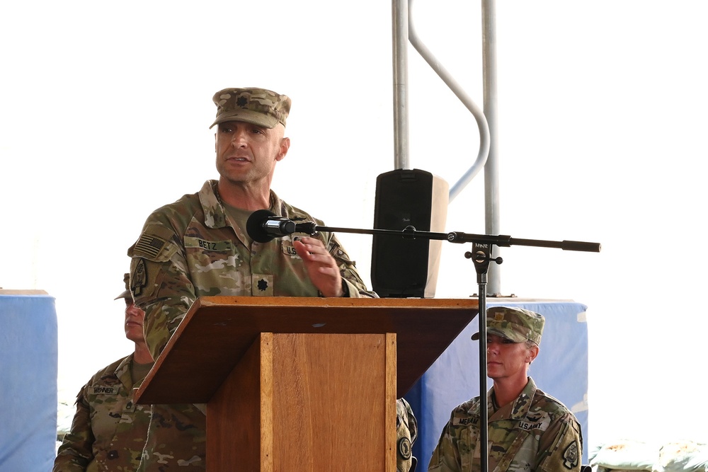 2-130th Air Operations Battalion Transfer of Authority