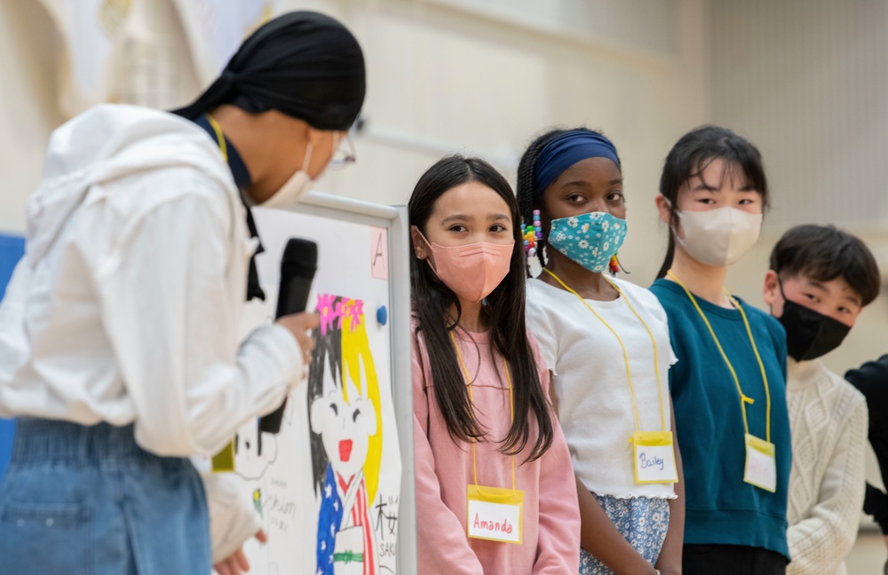 Yokota hosts U.S., Japanese students for youth exchange program event