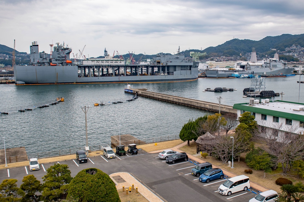 USS Miguel Keith moored at CFAS