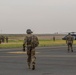 Task Force Spartan Soldiers rappel from Black Hawks during Rappel Master Course