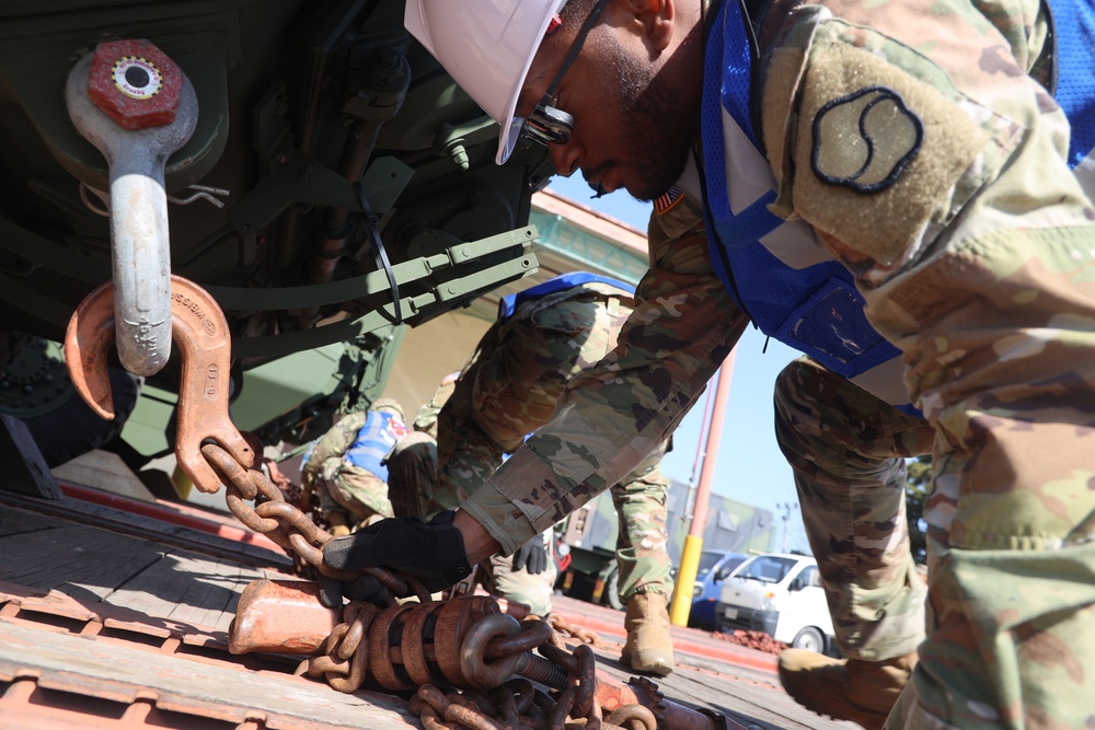 25th Transportation Battalion conducts a Movement Control Academy at Camp Carroll