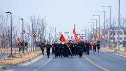 The Mercury Brigade goes for a run