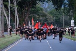 Pacific Signal Regiment Week 2023, Regimental Run