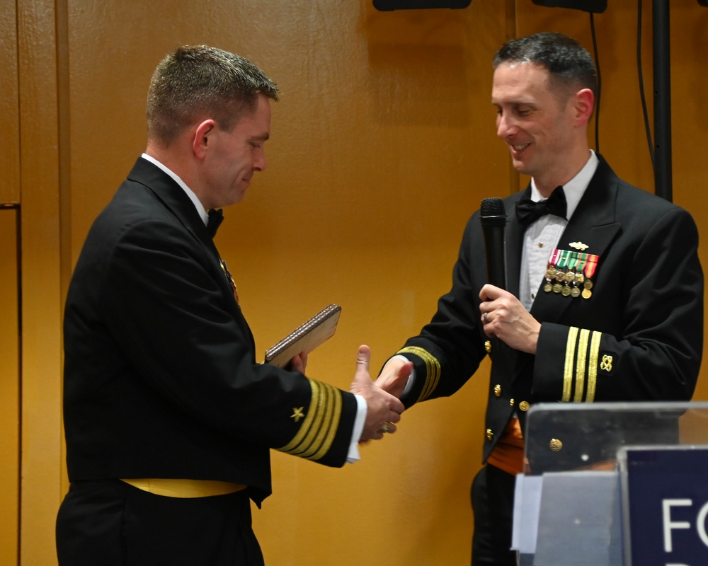 Sailors Hold Seabee Ball