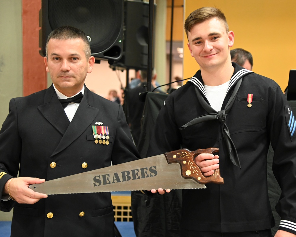 Sailors Hold Seabee Ball