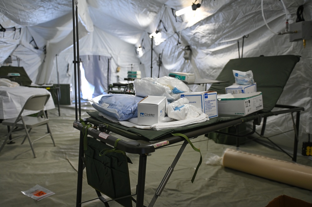 The U.S. Ambassador to Türkiye hands over DoD field hospital to Turkish Government’s Ministry of Health