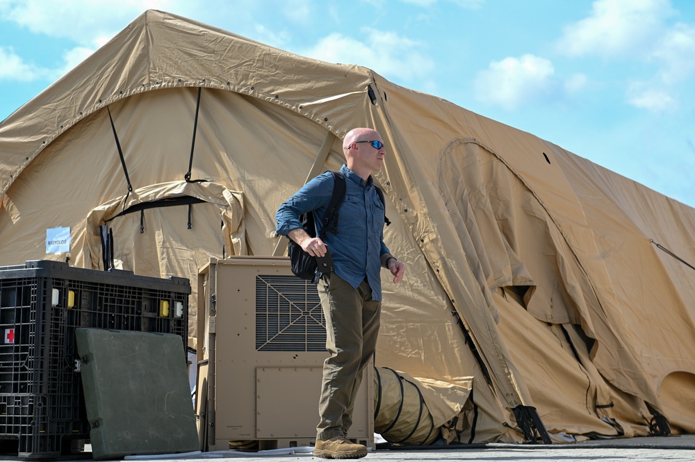 The U.S. Ambassador to Türkiye hands over DoD field hospital to Turkish Government’s Ministry of Health