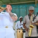 U.S. Naval Forces Europe Africa Band Performs at Djiboutian Institute of Art