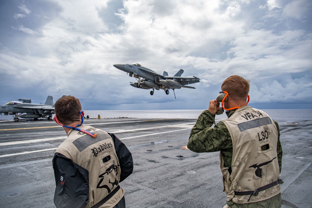 Nimitz Conducts Flight Operations