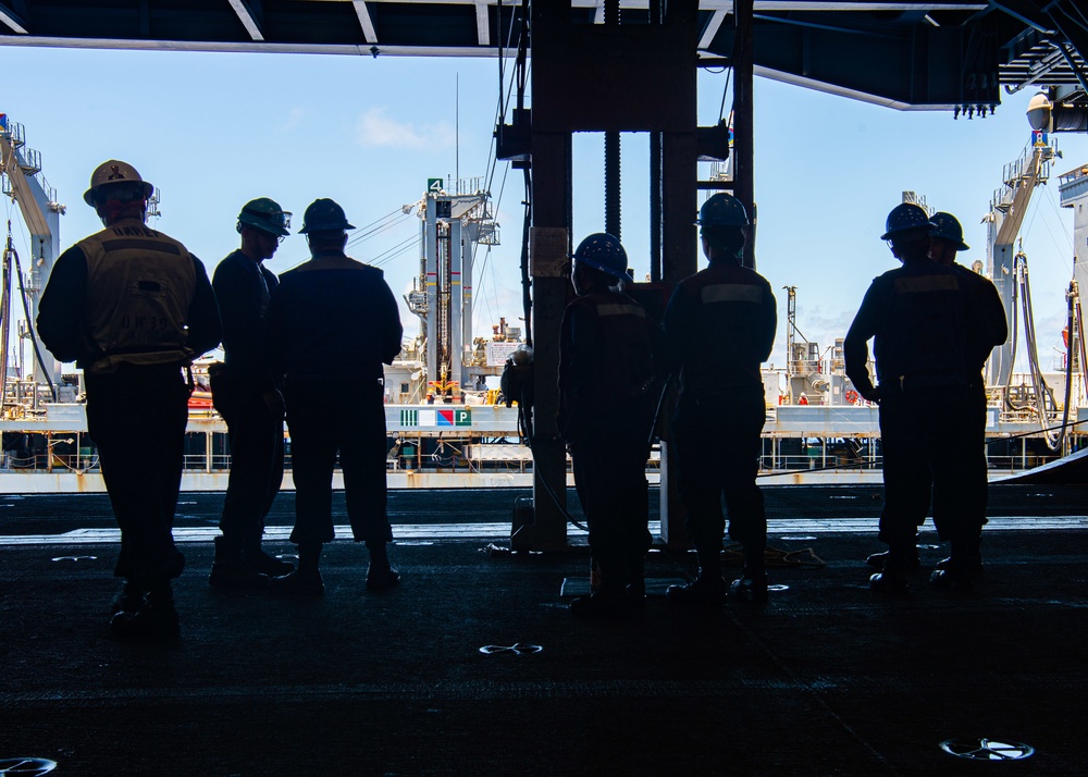 Nimitz Conducts Replenishment-at-Sea