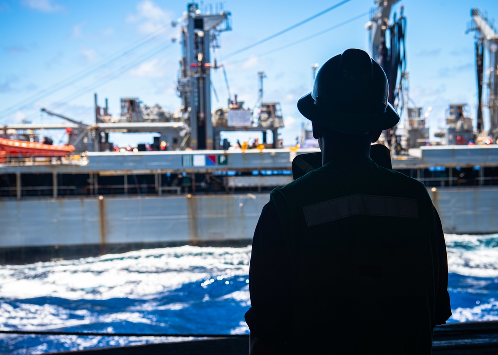 Nimitz Conducts Replenishment-at-Sea