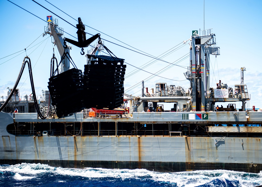 Nimitz Conducts Replenishment-at-Sea