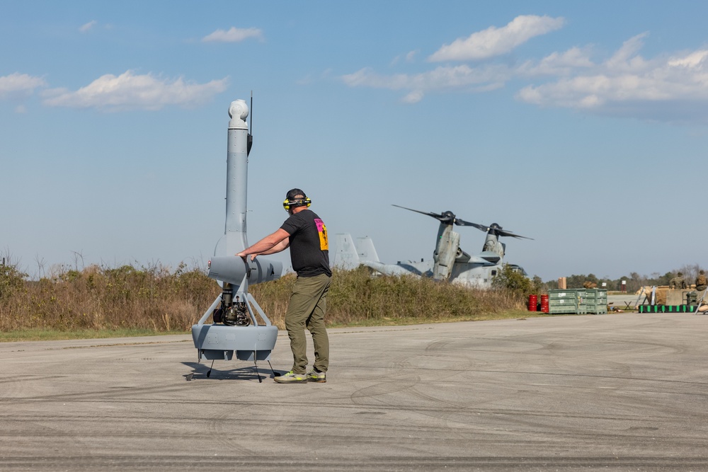 26th MEU's V-BAT Completes First Flight