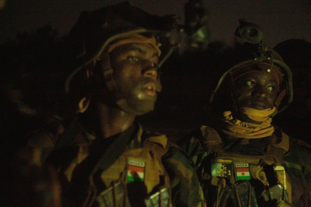 Nigerien Soldier participates in Flintlock 2023