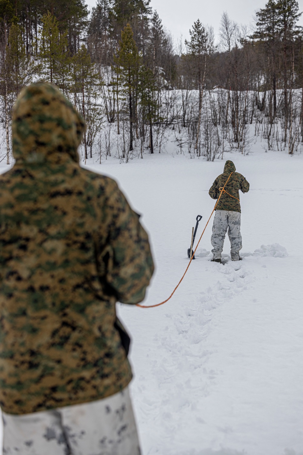 MRF-E Marines participate in ice-classification course