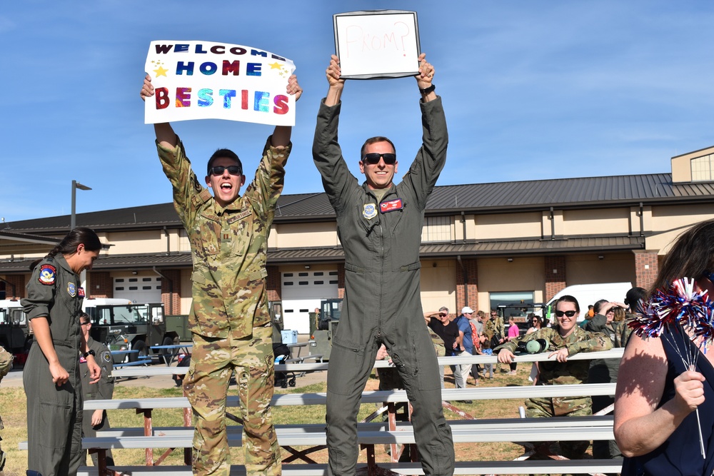 Dyess Airmen return from 6 month deployment to Middle East