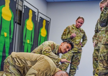 53rd NOS receives TCCC training from 3rd Combat Weather Squadron Airmen