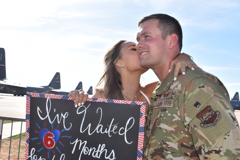 Dyess Airmen return from 6 month deployment to Middle East