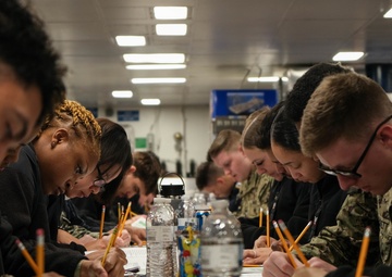Boxer Second Class Petty Officers Put Their Knowledge to the Test