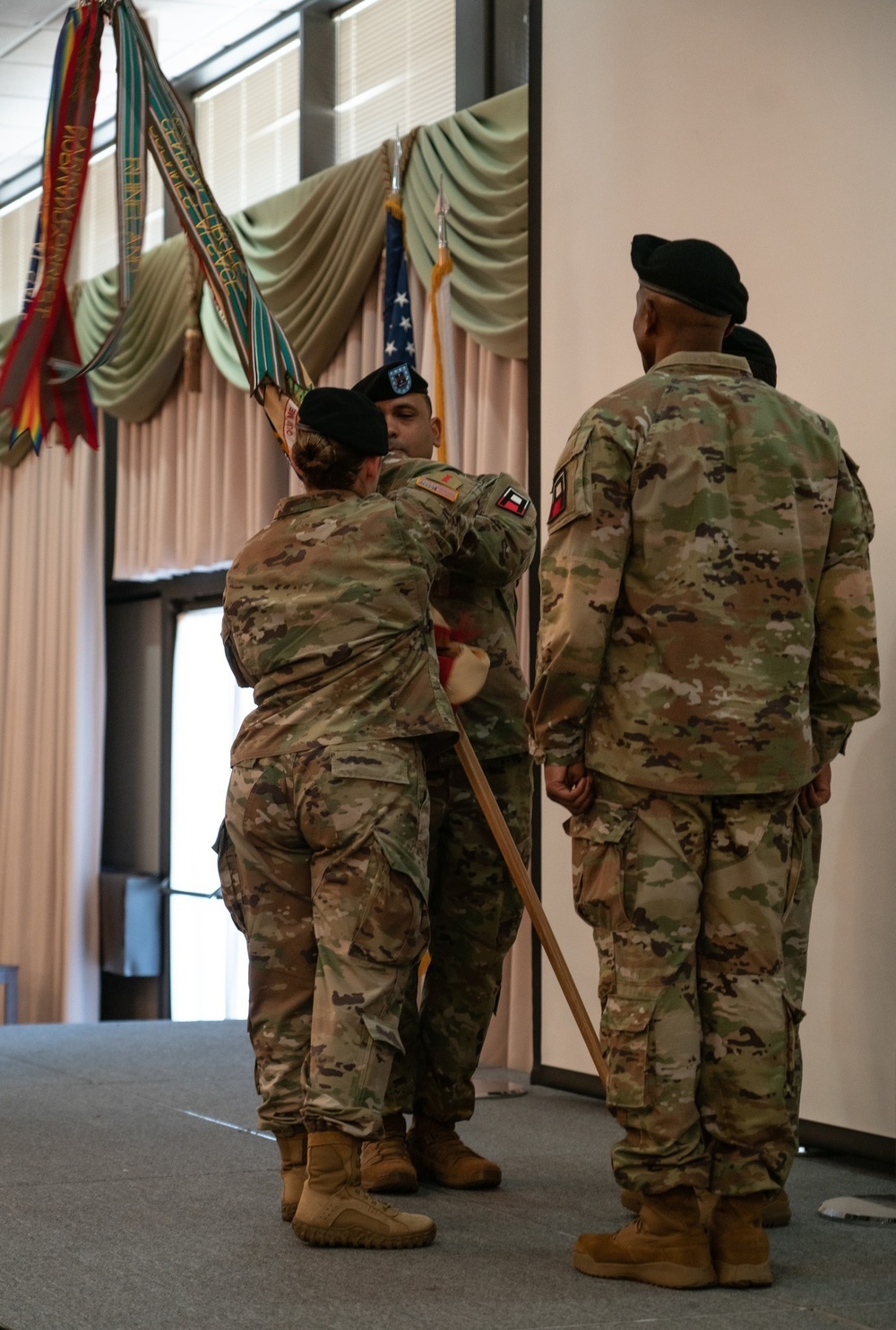 1-315th BSB holds change of responsibility and retirement ceremony