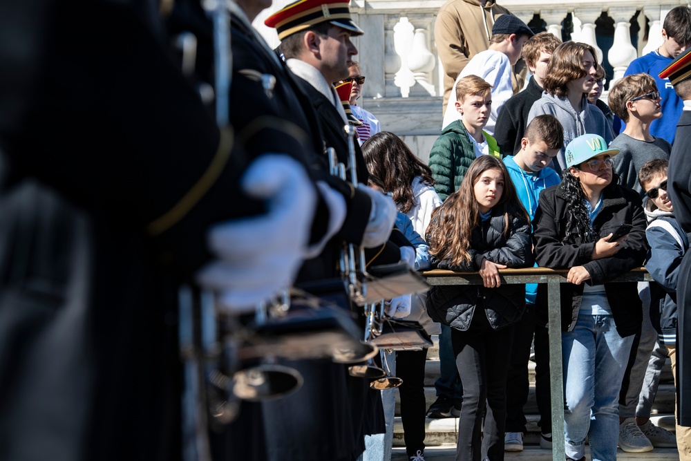 Philippine Army Chief Lt. Gen. Romeo Brawner, Jr. Participates in an Army Full Honors Wreath-Laying Ceremony at the Tomb of the Unknown Soldier