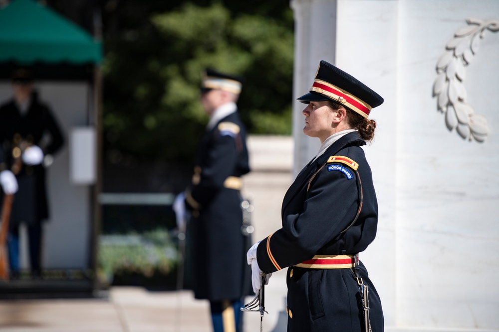 Philippine Army Chief Lt. Gen. Romeo Brawner, Jr. Participates in an Army Full Honors Wreath-Laying Ceremony at the Tomb of the Unknown Soldier