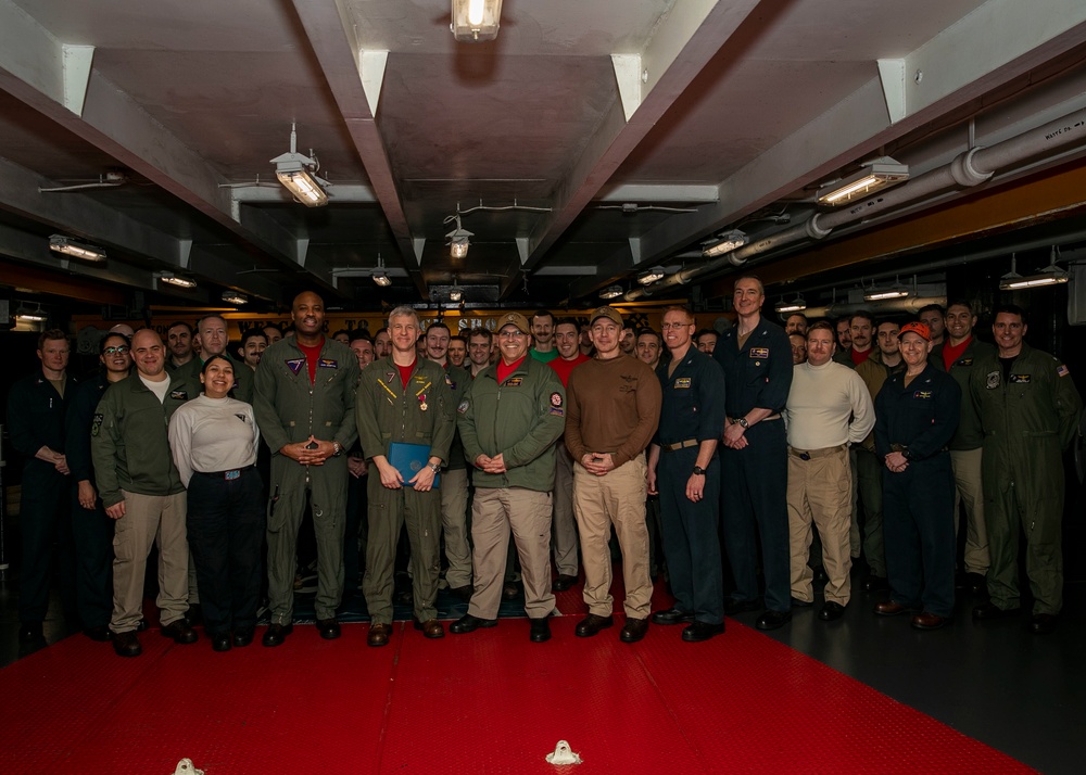 Daily Operations Aboard USS George H.W. Bush (CVN 77)