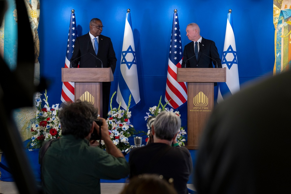 SECDEF Meets with Israeli Prime Minister, Minister of Defense