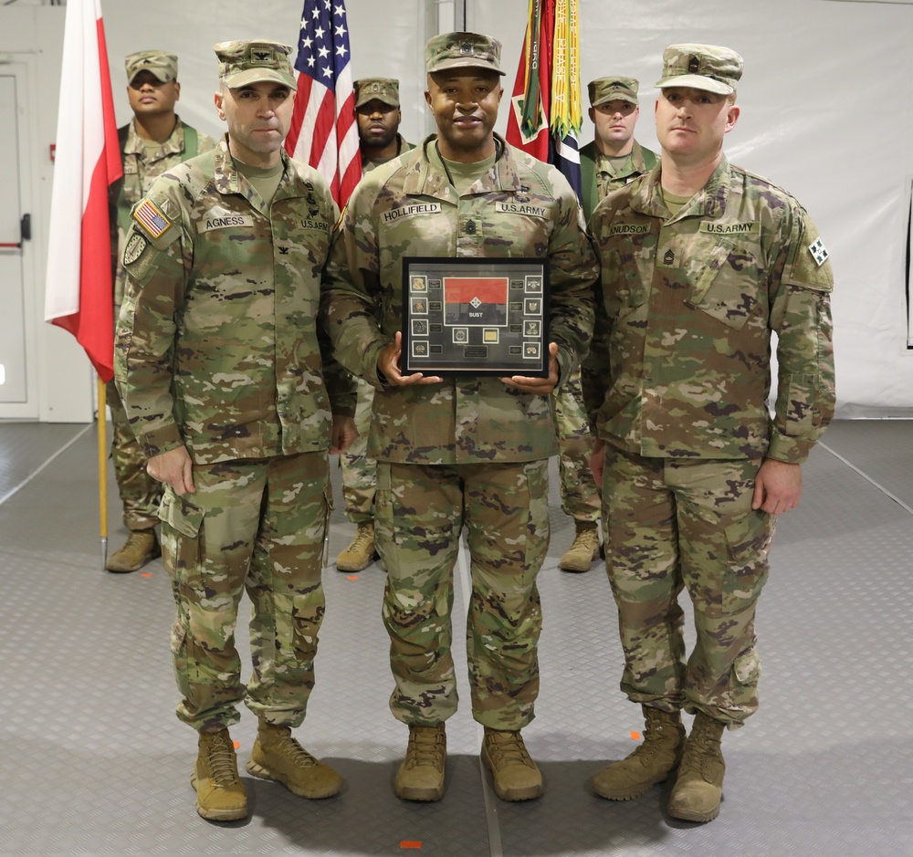 4th Division Sustainment Brigade Change of Responsibility