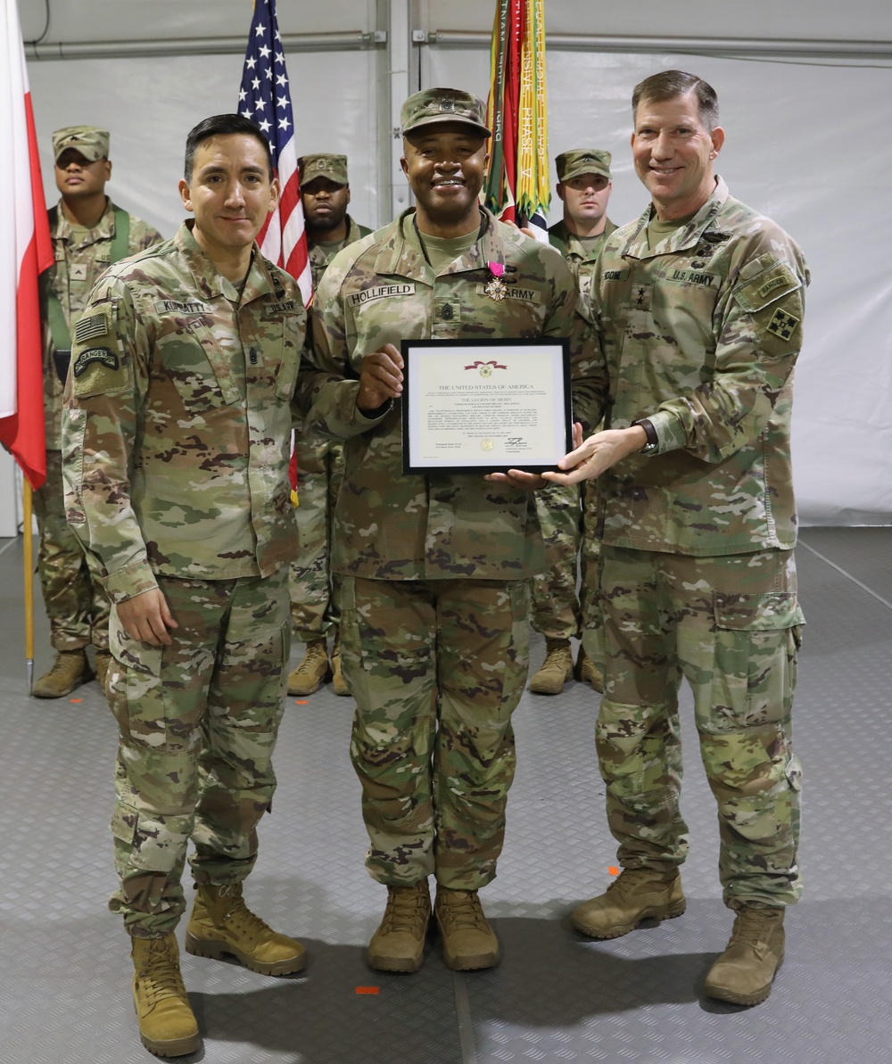 4th Division Sustainment Brigade Change of Responsibility