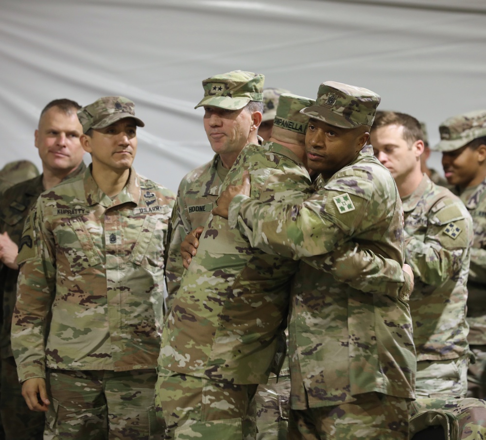 4th Division Sustainment Brigade Change of Responsibility