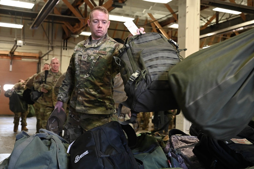 911th Airlift Wing conducts pre-deployment function exercise.