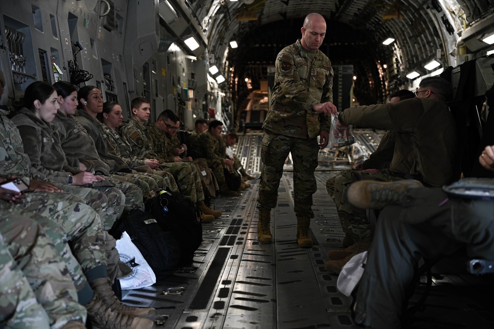 911th Airlift Wing conducts pre-deployment function exercise.