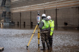 Survey Team gets Laser Focused on Lock 12