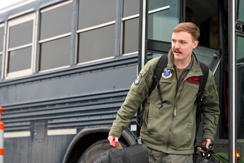 Ellsworth Air Force Base, Sends Airmen on Bomber Task Force Mission