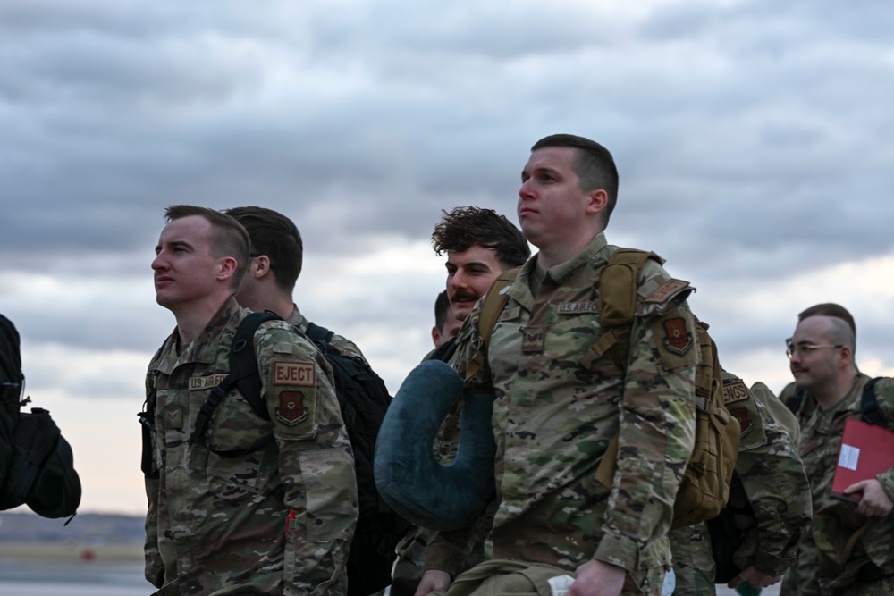Ellsworth Air Force Base, Sends Airmen on Bomber Task Force Mission