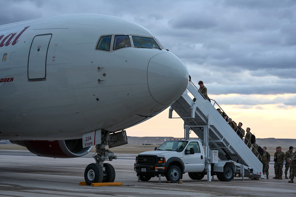 Ellsworth Air Force Base, Sends Airmen on Bomber Task Force Mission