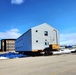 Contractors move second World War II-era barracks building at Fort McCoy