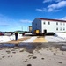 Contractors move second World War II-era barracks building at Fort McCoy