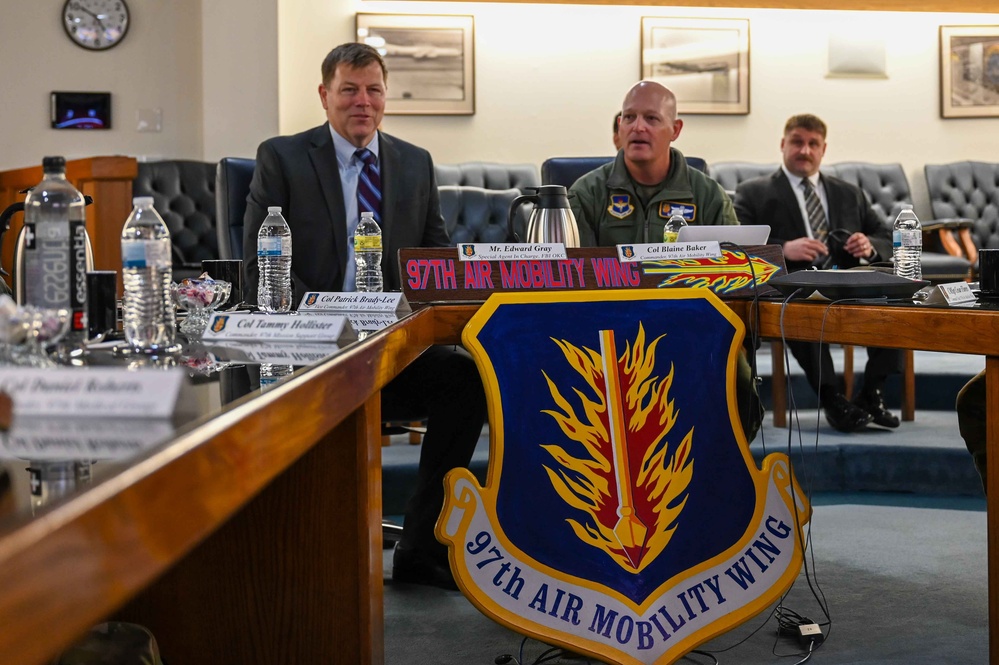 OKC FBI visits OSI AAFB