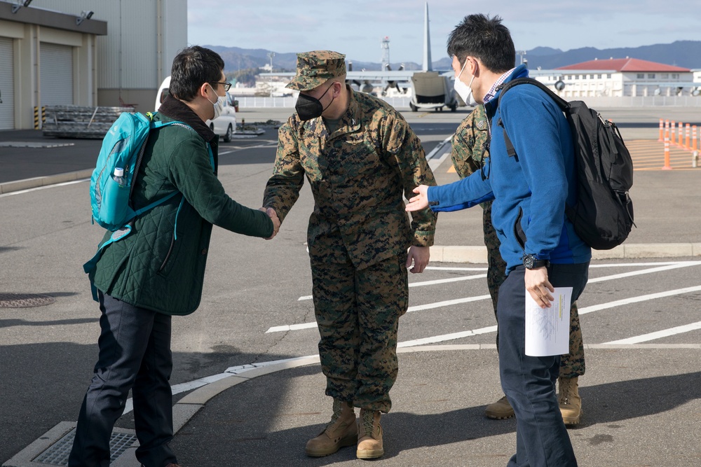 Japanese Ministry of Defense tours VMGR-152