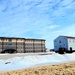 Contractors move second World War II-era barracks building at Fort McCoy