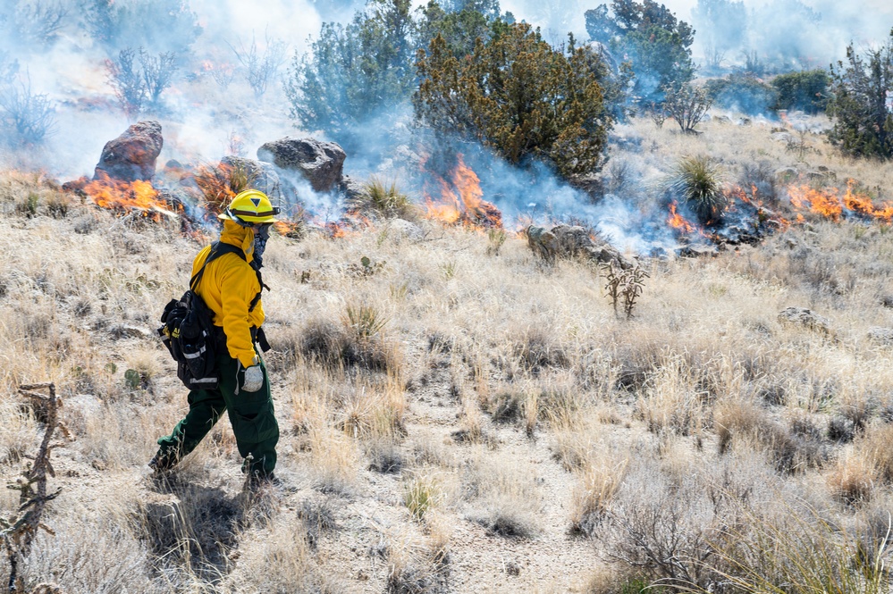 Kirtland Air Force Base Prescribed Burn