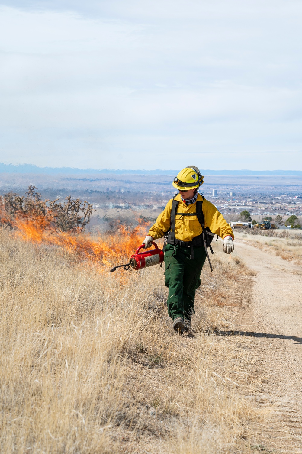 Kirtland Air Force Base Prescribed Burn