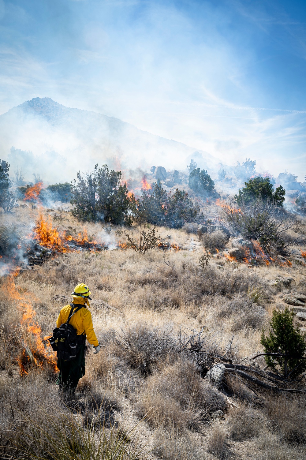 Kirtland Air Force Base Prescribed Burn