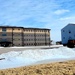 Contractors move second World War II-era barracks building at Fort McCoy